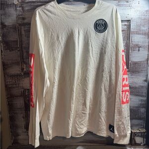 Jordan Long Sleeve Tee Paris Saint Germain